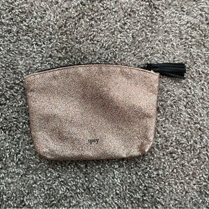 Ipsy Glitter Cosmetic Bag - Pink